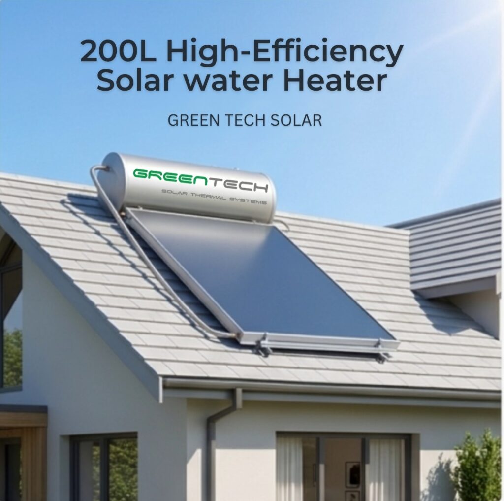 200l high efficiency solar water heating 1